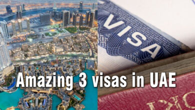 Amazing 3 visas in UAE